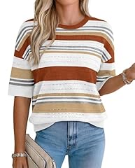 A-khaki Brown Stripe
