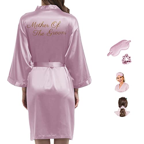 Robe de mariée en soie et satin avec masque assorti pour une nuit de noces luxueuse