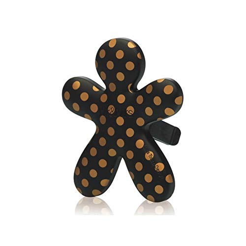 Diffuseur de Parfum Voiture Niki Noir à Pois Or Ambre Musk - Mr & Mrs Fragrance