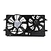 TYC 621150 Cooling Fan Assembly Compatible with 2004-2008 Chevrolet Malibu, Black