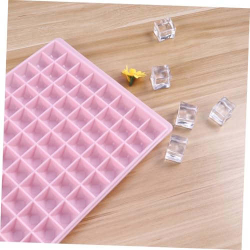 Bandeja de hielo mini 96 cubos de silicona y plástico miniatura 6