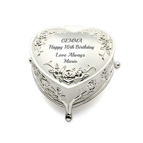 OnePlace Gifts - Joyero grabable en forma de corazón Cover