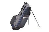 PING 2018 Hoofer Carry Stand Golf Bag, Graphite/Silver/Blue
