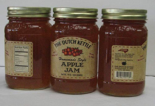 The Dutch Kettle Apple Jam 2- 19 0z jars image 4