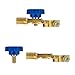 Jtron Top Post Battery Isolator Switch Link Terminal Quick Cut Off Disconnect Master Kill Switch Brass Pure Copper Car Battery Switch with PVC Case Automotive Power Kill Switch (Blue+Case)