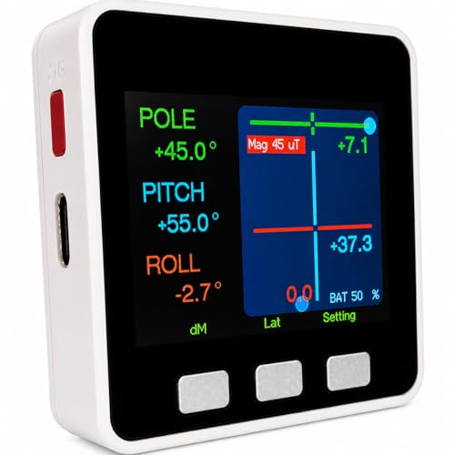 Kernel Hardware Engineering Pole Finder NS-10 mkII Digital Compass for Polar-axis Alignment of Equatorial mounts - Polar Alignment Scope Quick and Easy Alignment Tool for Astrophotography