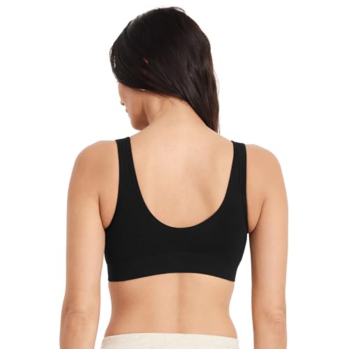 Image of Jockey Women's Bra Seamfree Cotton Blend Support Bralette