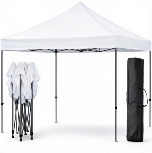BRICOZONE Gazebo Professionale 3x3 Metri Pieghevole Impermeabile Struttura In Acciaio