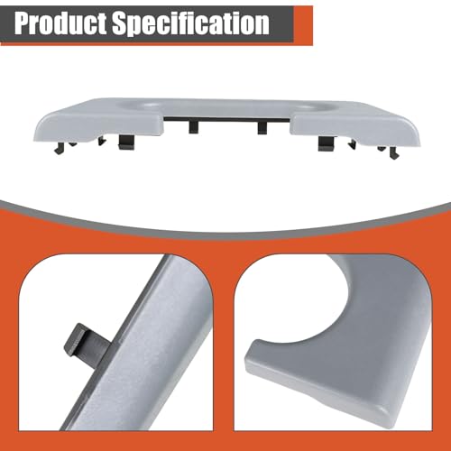Reposavasos central gris para consola F250 F350 F450 1999-2010 miniatura 5