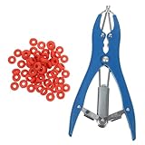 ANDRESLAD 家畜去勢用プライヤー ステンレス鋼製 耐久性 拡張プライヤー の去勢リング 羊 豚 山羊用 難易の低い農場用道具