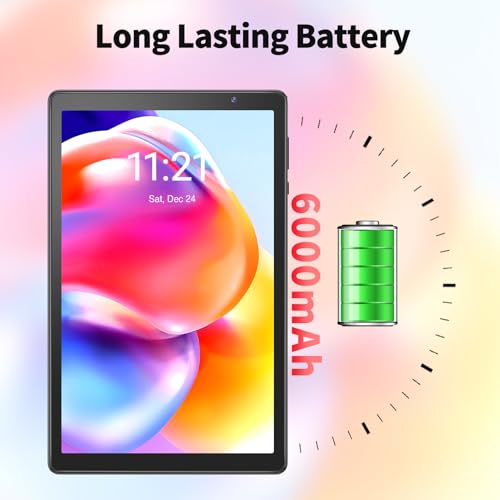 Image of Tablet 10 inch Android Tablets with 2GB RAM, 32GB ROM, 512GB Expandable, Quad-Core,1280 * 800 HD IPS, 2MP + 8MP Dual Camera, Wi-Fi, Stable Tablet with 6000mAh Battery