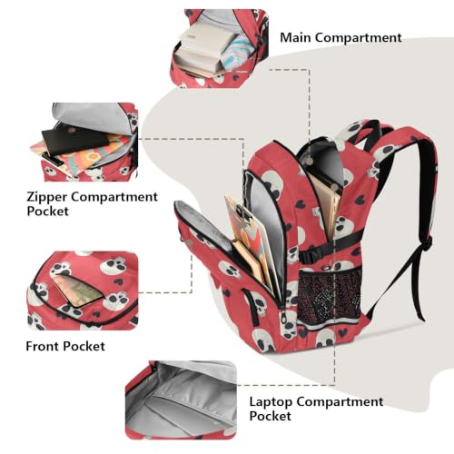 Mochilas escolares de calavera con compartimento de laptop que cuidan tu espalda 5