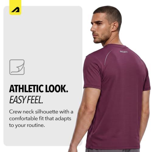 Image of Boldfit Gym T Shirts for Men Workout Breathable T Shirt for Man Active Wear Sports Tshirt for Men Lightweight Gym Tshirts for Man Dry Fit Running T Shirts for Boys Regular Fit Sports Tshirts
