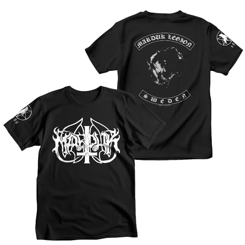 Marduk Mens Legion T-Shirt Black Small | Officially Licensed Merchandise