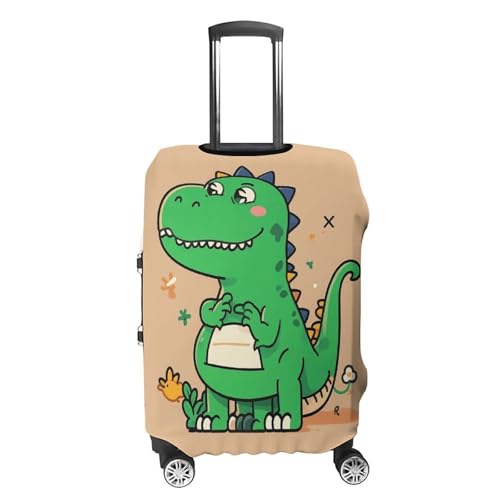 Carry on Luggage Cover Cartoon Dinosaur Suitcase Covers for Luggages Tsa Approved Travel Luggage Sleeve Protector Elastic Suitcase Protector Anti-Scratch Washable Fits 19-30 Inch Case -S4