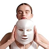 LED Light Therapy mask (Model FM-01),4 Colors led face mask Light Therapy,Portable Wireless red Light Therapy mask, Home and Travel Skin Care