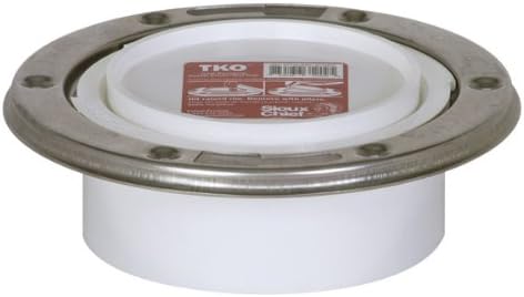 PVC Hub Closet Flange, 4-In.