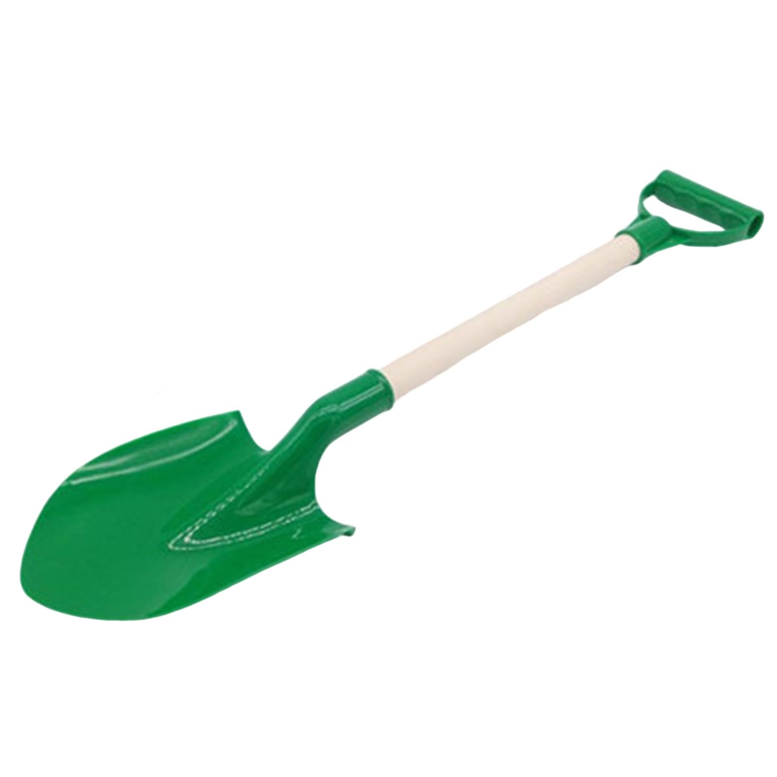 21.3inch Long Kids Beach Sand Shovels Toys Gardening Tools Kit Sandbox Sturdy Durable Wood Handle ABS Plastic For Garden Sand Backyard Summer Kids Adults (Green, 54·11·5cm)