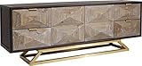 Edle große Kommode Kare Design Triangolo Sideboard