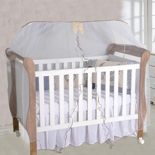 Mosquiteiro para Berço Americano e Nacional, 4,5m x 1,5m, 100% Po...