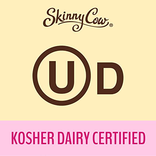 Skinny Cow 288-07-0595 The Dynamic Duo: Vanilla & Chocolate Low Fat Ice Cream Sandwiches thumb #3
