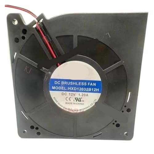 Ventilateur de refroidissement DC12V 1.20A HXD12032B12H 12cm pour pc et serveur