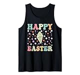 Happy Easter Ice Cream Lover Funny Easter Costume Tank Top