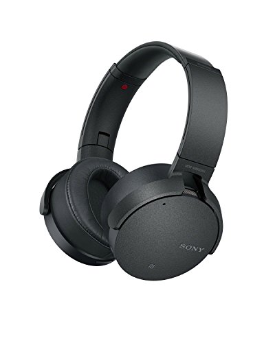 Sony 950N1 Extra Bass Wireless Bluetooth Noise Cancelling Headphones - MDRXB950N1/B (Renewed)