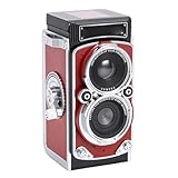 Sxhlseller Retro-Digitalkamera, 12 MP 1080P HD Tragbare Vintage-Kamera, mit Autofokus und 1,54-Zoll-Bildschirm, Kompakte Reisekamera, für Fotografie und Video (16GB)