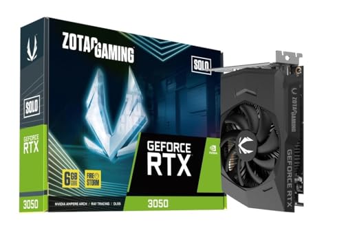 ZOTAC GAMING GEFORCE RTX 3050 6GB SOLO GDDR6 シングルファン グラフィックスカード ZT-A30510G-10L VD8802