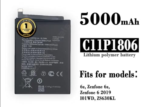 Image of C11P1806 Battery for ASUS 6Z ZS630KL-2A037WW Zenfone 6 ASUS I01WD, ZS630KL, I01WD Battery with 6 Months warrenty**** (O214)