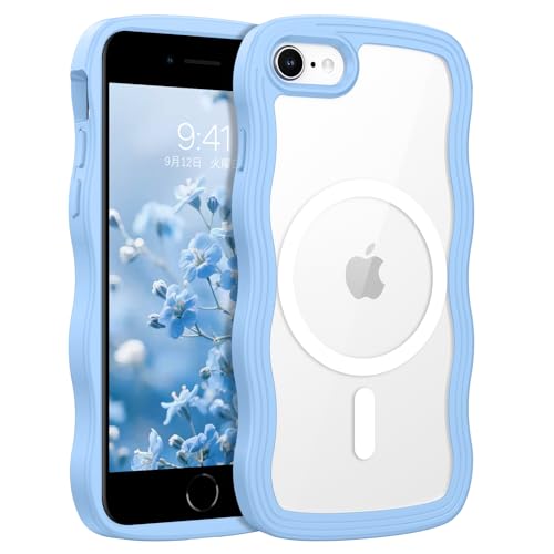 BENTOBEN iPhone SE �P�[�X ��3���� ��2���� MagSafe�Ή� �N���A �g�^ ���˂��� ���킢�� ���C�����X�[�d �}�O�l�b�g���� �ϏՌ� ���ςȂ� �w��h�~ ���h�~ �A�C�t�H�� SE3 SE2 �P�[�X �~�X�g�u���[