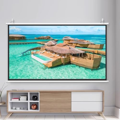Pantalla de proyector manual UYCVT 40 pulgadas