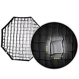 Andoer Godox SB-UE 80cm / 31.5in Portable Octagon Honeycomb Grid Umbrella Speedlite Softbox with Bowens Mount - Image 5