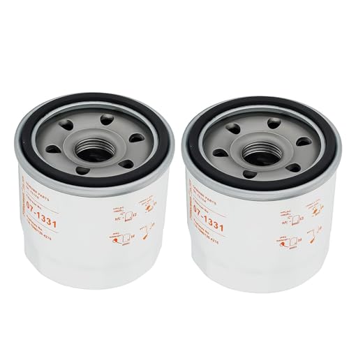 Hipa 136-7848 Oil Filter AM107423 for Toro V-Twin Engine Timecutter SS4200 SS4225 SS4250 SS5000 SS5425 Zero Turn Mower Parts 120-4276 Oil Change Kit 2Pack