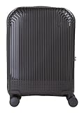VALENTINO Valise Wood Carry on Suitcase Nero Noir