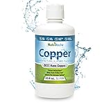 NutriNoche Pure Crystalline Liquid Copper Supplement - 30 PPM - Colloidal Minerals