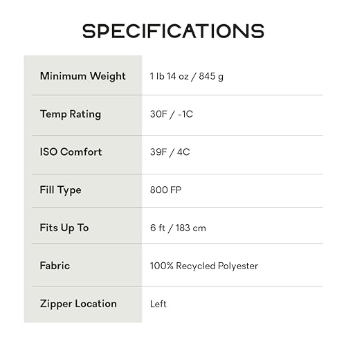 NEMO Equipment Riff Down Sleeping Bag miniatura 6