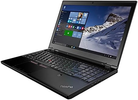 Lenovo ThinkPad P50 Laptop Computer 15.6 inch FHD IPS Screen, Intel Quad Core i7-6700HQ, 16GB RAM, 250GB SSD, W7P / W10P, 3 YR WTY