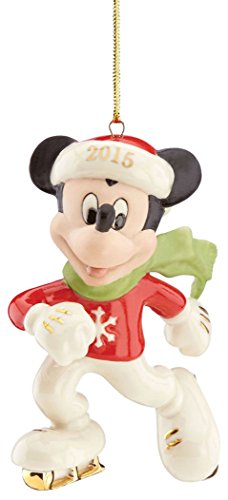 Lenox 2015 Disney's 'Off to the Rink' Mickey Ornament