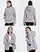 Geschallino Chaqueta con Capucha de Suave Piel Falsa para Mujeres, Campera Corta...
