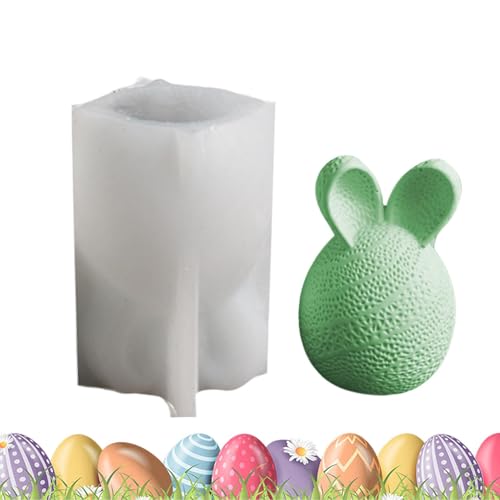 per candele pasquali, per candele pasquali, Stampo per cemento in gesso per orecchio di coniglio, per per candele di cioccolato in gesso e epossidici per la