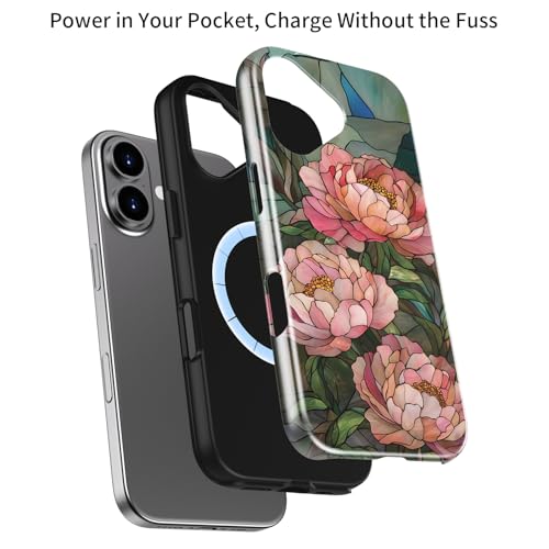 Coque iPhone 17 antichoc compatible charge sans fil avec motif - 3