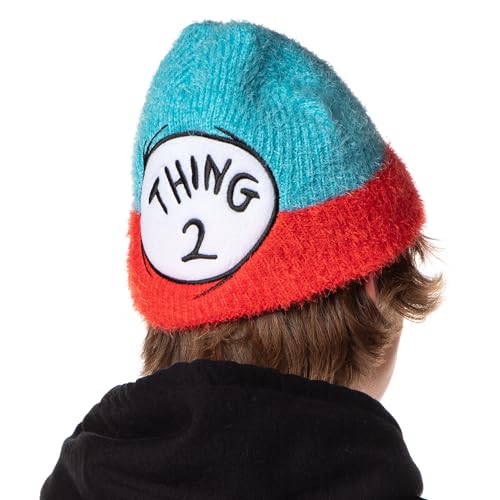 Patchs brodés Thing 1 2 Dr. Seuss pour customiser un vêtement rouge - 7