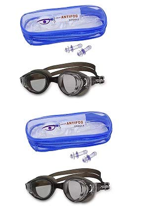 Ekan Swimming Goggles Anti Fog with UV Protection No Leaking with Earplugs Swimming Tool for Kids and Adults Combo of 2 Black 30 Gram Pack of 1 (B07QPP1X4M) Amazon Price History, Amazon Price Tracker