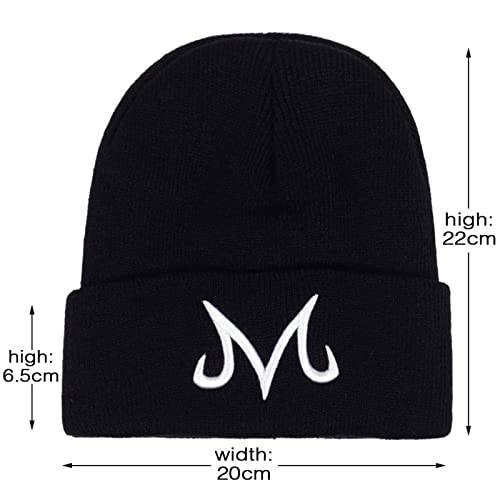 Yvmurain Winter Beanie Knit Hats For Men Women Goku Majin Buu Beanie Hat Hip-Hop Cap Skiing Cap #TOP2