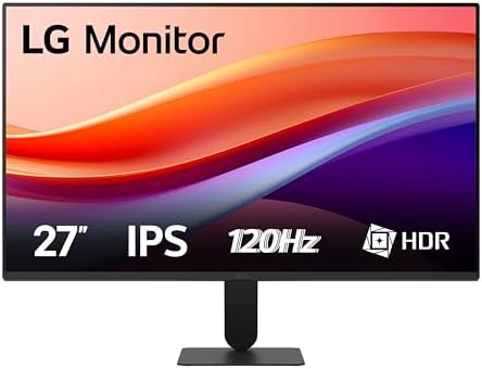 LG 27U411A Monitor 27" Full HD IPS, HDR 10, 120Hz, 1ms MBR, HDMI,...