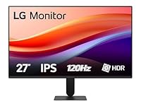 LG 27U411A Monitor 27" Full HD IPS, HDR 10, 120Hz, 1ms MBR, HDMI, D-Sub (VGA), Uscita cuffie, 1920x1080, sRGB 99%, Schermo Antiriflesso, Flicker Safe, Reader Mode, Nero