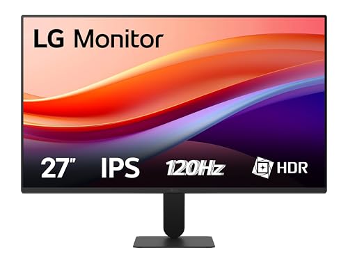 LG 27MS550 Monitor 27' Full HD IPS, Altezza Regolabile, Speaker Stereo 4W, 100Hz, 1920x1080, 2x HDMI, Uscita Cuffie, Schermo Antiriflesso, Reader Mode, Flicker Safe, Nero