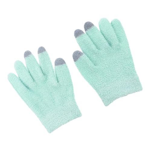 COLLBATH Guantes Hidratantes para Manos con Gel Natural Guantes Táctiles para Cuidado Suaves y Duraderos para Spa y para Mujeres y Hombres